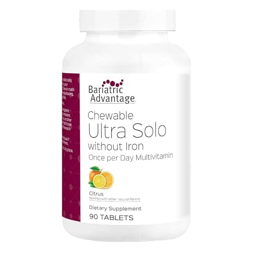 Bariatric Advantage - Chewable Ultra Solo Without Iron - Citrus - 90 Tablets - (Pack of 1) - Image 1