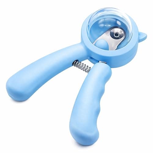 ATEYUWIS Kitten Nail Clippers Set – 3mm Safety Hole, Splash-Free Nail Trimmer for Tiny Paws, Stress-Free Grooming, Includes Nail File, Cleaning Brush, Cotton Swabs, and Zipper Bag