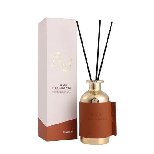Reed Diffuser Set, Pretty Valley Home Diffuser 80Ml / 2.7 fl OZ Gift Box - Includes Reed Diffuser Sticks, Long Lasting Fragrance Oil and Glass Bottle for Office Living Room Decor (Beautiful) - Image 1