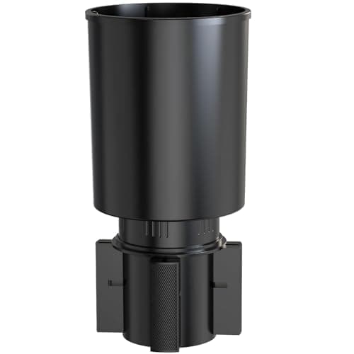 Golf Cart Cup Holder & Propane Heater Holder Universal Adjustable, Fits EZGO, Club Car, Yamaha, Higher Cup Holder for Securely Holds 16 oz Propane Tanks, Golf Cart Heaters & Large Drink Container - Image 1