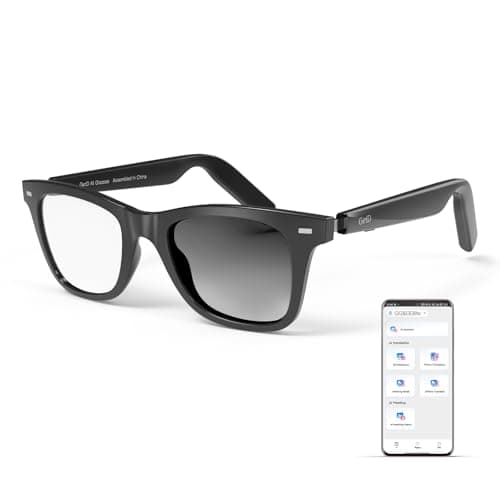 GetD 2026 AI Glasses for Men & Women, Smart Glasses Powered by ChatGPT, AI Real-time Translation with 145 Languages, 11H Music Play, Bluetooth Glasses with Photochromic Lens for Daily Use, Travel - Image 1