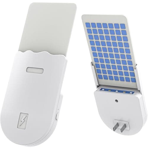 Solarush Indoor UV Fly Trap - Silent Gnat & Fruit Fly Catcher with Night Light, 400 sq.ft Coverage - Image 1