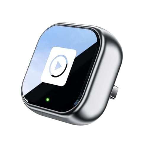 Android Auto Wireless Adapter 2026 Upgrade, Converts Wired to Wireless, Mini Cube Design with 5.8/2.4GHz WiFi & BT 5.2 for Fast Stable Connection, Plug & Play for Android 11+ - Image 1