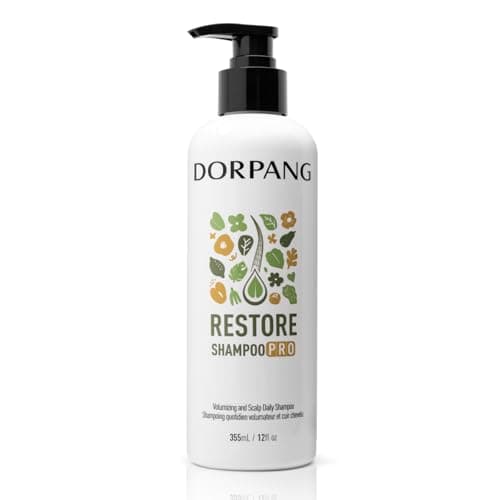 DORPANG Restore Shampoo for Thinning Hair, Peptide Shampoo for Women & Men with AnaGain™, Clinically Formulated to Support Thicker, Fuller-Looking Hair & Scalp Balance, Sulfate-Free, 12 fl oz (355ml) - Image 1