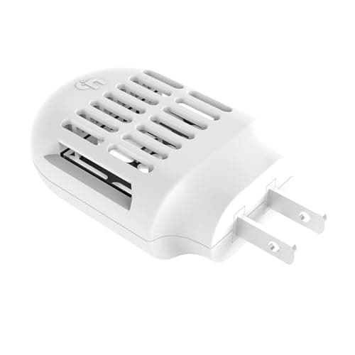 Simashts Mosquito Repeller, Electronic Mosquito Repellent Plug in Indoor Use, No Candles or Flames,DEET-Free, for Home, Bedroom, Office, Kitchen (White) - Image 1