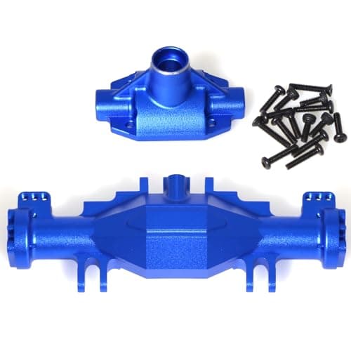 Axle Housing Set Aluminum for Losi 1/18 Mini LMT 4X4 Brushed Monster Truck,Replacement for Losi - LOS212035 Upgrade Part Axle Housing Set for Losi-LOS01026 1/18 Mini LMT Monster (Blue) - Image 1