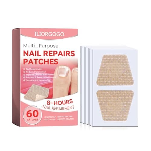 Nail Patches - Toenail Care for Toenail Fingernails - 8-Hour Nightime Nail Renewal - 60 PCS - Image 1