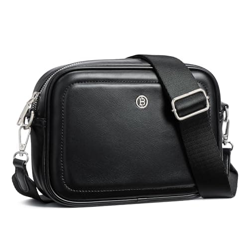 BOSTANTEN Small Crossbody Bags for Women Vegan Leather Shoulder Purses Trendy Small Handbags with Paracord Strap - Image 1