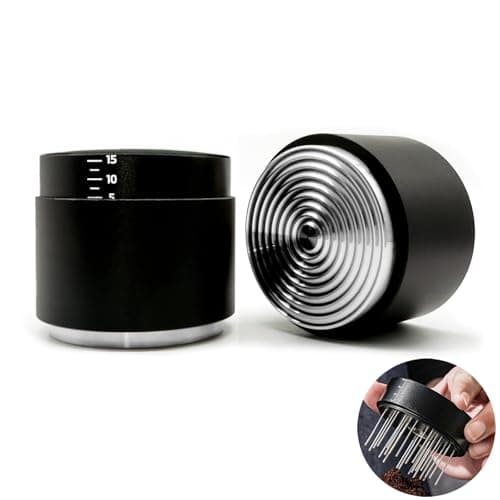 DiatZeno 51MM Espresso Accessories - WDT Tool, Coffee Distributor & Tamper set with 3-in-1 Design, 304 Stainless Steel Premium Coffee Accessories for Home Baristas & Beginners - Image 1