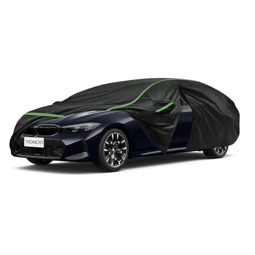YIONCIO Car Cover for BMW X3 03-25, SUV Size, 420D Oxford Fabric, Waterproof Windproof Sunproof Car Covers, Durable All Weather Protection, Anti-UV Outdoor Full Car Cover - Image 1