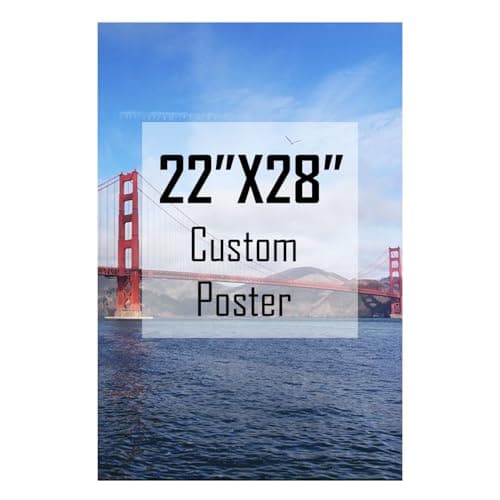 ZXDZSM Personalized Custom Canvas Poster (Unframe,22"X28"): Upload Your Image/Photo - Custom Personalized Photo to Poster Printing, Wall Art Prints - Image 1