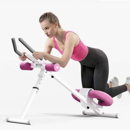 CITXMOTI Ab Machine, Adjustable Abdominal Trainer (Pink) - Image 1