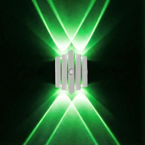 ZSYZDL Motion Sensor Night Light,Motion Sensor Light Indoor,USB Type-C Charging,Magnetic Mount,Colorful neon Colors Change,Wall lamp,Battery Operated Wall Sconce for Bedroom,Bathroom - Image 1