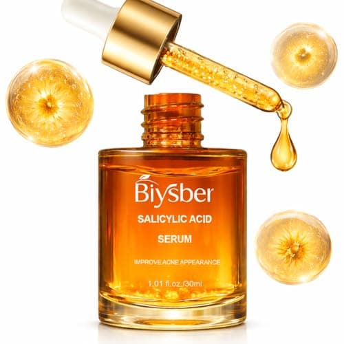 Salicylic Acid 2% Serum Solution for Face: Gently Exfoliating Facial Serum for Acne,Blackhead & Open Pores & Reduces Excess Oil - Hydrating& Soothing Skin Care Serum for Acne Prone&Oily Skin - Image 1