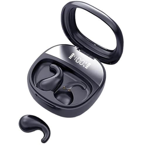 Costnzo Sleep Earbuds for Side Sleepers - Noise Cancelling Headphones with Sleep Mode, Non-in Ear Design for Pain-Free All Night Comfort (Black) - Image 1