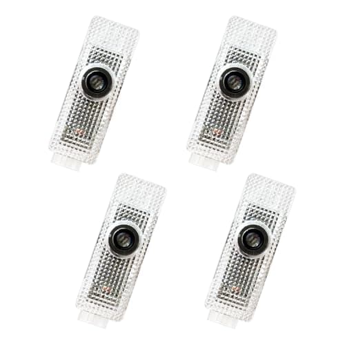 2026 New Lzmytsdklo 4 Pcs 4K HD Never Fade Laser Projection Lights Featuring Glass Lenses, Puddle Lights, Compatible with 1/2/3/4/5/6/7/X1/X2/X3/X4/X5/X6/X7/M/Z/GT M with Letter - Image 1