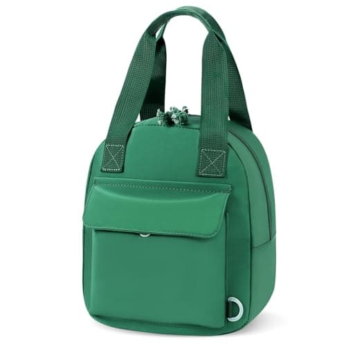 HowFly Lunch Box for Women Men Insulated Lunch Bag Cute Resuable Leakproof Lunch Box Portable Thermal Meal Cooler Bags for Work Picnic Travel Office Green - Image 1