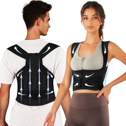 Xihan Back Brace - Posture Corrector for Women, Adjustable Shoulder Straightener with Lumbar Support, Relieve Upper/Lower Back, Neck & Shoulder Pain,-Small - Image 1