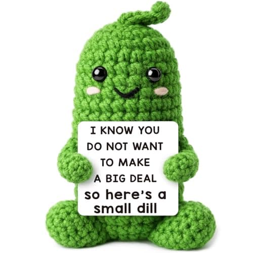 Easter Basket Stuffers Essentials for Teens Boys Girls Adults Easter Eggs Filled Emotional Positive Support Pickle Gifts Teacher Appreciation Birthday 2026 Graduation Gifts for Women Men Easter Decor - Image 1