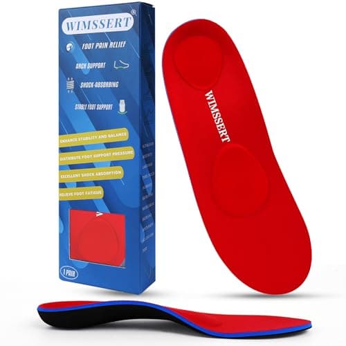 Metatarsalgia Insoles for Walk & Standing, Larger Metatarsal Pad for Ball of Foot Pain, Morton's Neuroma Relief, Comfort Orthotics Inserts with Heavy Duty High Arch Support & Heel Cushion, Men Women - Image 1