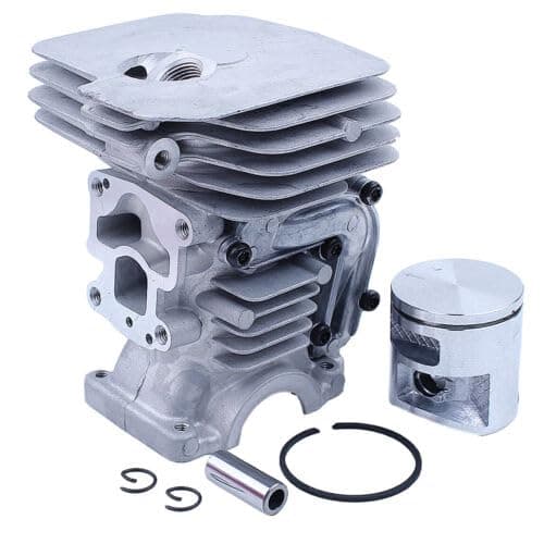 41mm 435 Cylinder Piston Kit , For Husqvarna 435 435E 440 440E 435 II 440 II For Jonsered CS2240 Chainsaws - Complete Replacement Parts for OEM 504735101, 504735102, 504735103, 504735105 - Image 1