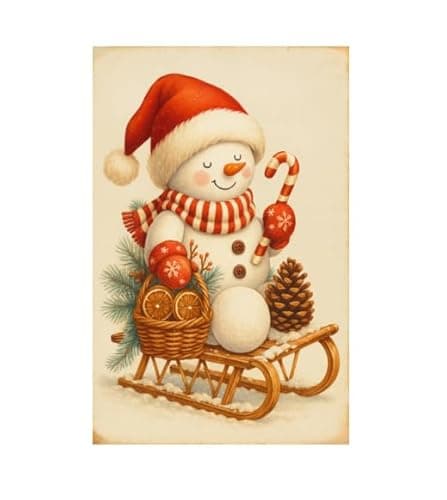 Carastora Christmas Snowman Flannel Blanket, Soft and Warm Holiday Blanket, Suitable for Sofa and Bed, Comfortable Winter Decorative Blanket, Perfect for Gifting, 40 x 50 in. - Image 1