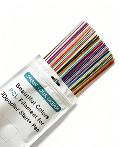 35 Colors 3D Printing Pen Filament Refills Packs - Low - Non-Toxicpizimae Temperature PCL Filament, is only Fit for 3Doodler Start+ pens,2.5mm Diameterx15.2cm Length, Each Color 5pcS Total 175pcs - Image 1