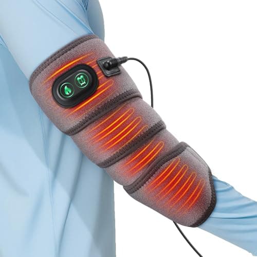 Heating Pad for Arm Elbow Leg, Heating Pad Arm Wrap for Pain Relief, HSA Approved Products Only, Breathable, 4 Heat Settings, 78.5" Cord, FSA Eligible Items - Image 1