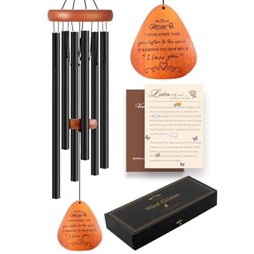 Mom Gift, 32" Mom Wind Chimes Gifts, Birthday Gifts from Daughter, Gift for Mothers Day Christmas - Image 1