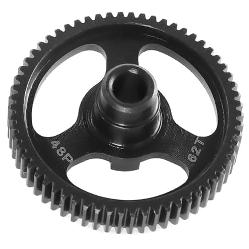Qloi-LeUe Spur Gear 48T 55T 62T 70T 48P Hardened Steel Gears for Traxxas 1/10 Ford Bronco 4-Tec 2.0/4-TEC 3.0 Upgrade Parts (62T) - Image 1