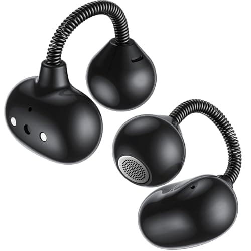 Kinglucky C10 Open Ear Clip On Earbuds, Spring-Clip Comfort & Secure Fit, Crystal-Clear Sound, 40H Playtime, Bluetooth 6.0 Wireless Headphones with Clear Calls,Glasses-Friendly, for Workouts & Commute - Image 1