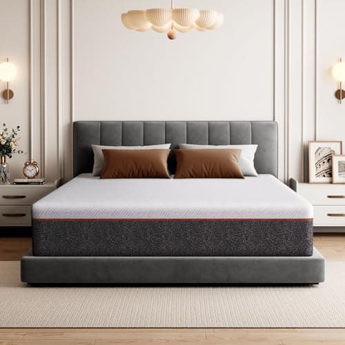 Marsail 8 Inch Twin Size Mattress, Cooling Gel Memory Foam, Fiberglass Free Breathable Cooling Bed Twin Mattress, Medium-Firm in A Box - Image 1
