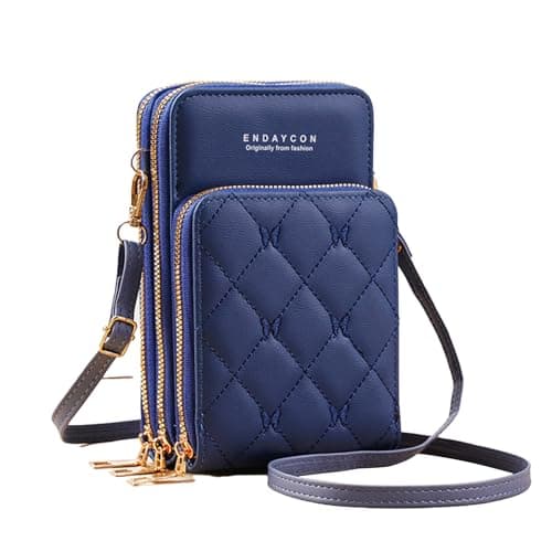 Endaycon Crossbody for Women, Trendy Small Phone Purse with Secure Card Slots, Lightweight Card wallet - Image 1
