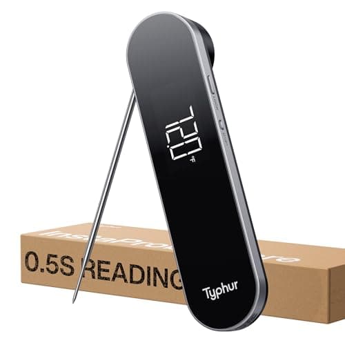 Typhur InstaProbe Core 0.5 Sec Instant Read Meat Thermometer Digital with Readable Display in Sunlight for Cooking, Professional Thermometer with IP67 Waterproof for Grill, BBQ, Cooking, Smoker - Image 1