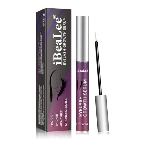 Eyelash Serum, Lash Serums for Thicker, Longer and Fuller Eyelashes, Natural & Vegan Eyelash Growth Serum Nourishing & Conditioning Formula Safe for Sensitive Eyes - Image 1