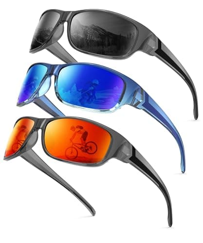 NSSIW Polarized Sunglasses-Men Sports Mens-Sunglasses: Sun Glasses Women Polarized UV400 Protection for Fishing Running Golf - Image 1