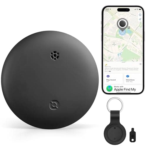 Air Tracker Tag-1 Pack Works with Apple Find My (iOS Only), Bluetooth Tracker Tag Keys Finder Tracking Tags Item Locator with Sounds Smart Tag Keys Item Finders Smart Tag for Keys (iOS- 1PACK) - Image 1