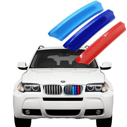 VaisbyTown Automotive Grille Inserts for BMW X3 E83 LCI 2007-2010 7 Grilles, Front Grill Accessories - Image 1