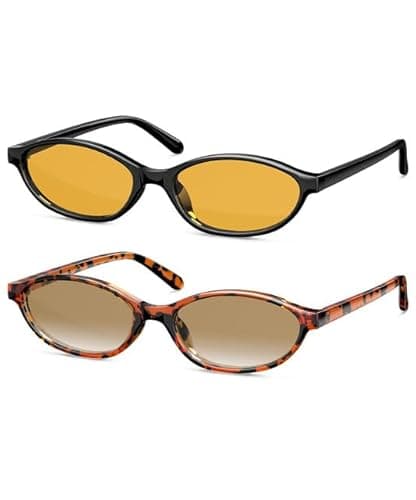 OUKEMAX Retro Cat Eye Sunglasses for Women – UV400 Protection, Lightweight Square Frame Shades for Travel, Driving, and Everyday Style - Image 1