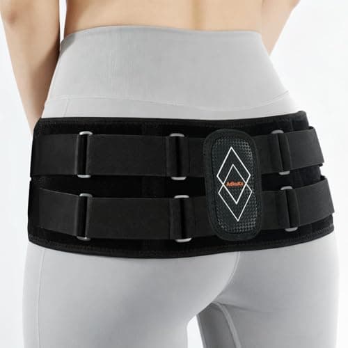 YCSHUNDONG Sacroiliac SI Joint Hip Belt for Women and Men - 8x Maximum Compression and Anti-slip - Sciatica Belt and Lower Back Support Brace - Hip Braces for SI Joints Pain, Pelvic Support - Image 1