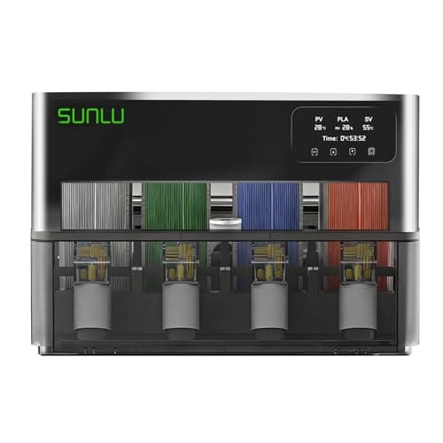 SUNLU AMS Heater, Compatible with Bambu Lab AMS 1.0, Enables Drying While Printing, Drying evenly & 70℃ Fast Heating Filament Dryer, 4-roll Capacity (AMS Not Included) - Image 1