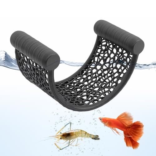 Ptazucv Aquarium Floating Betta Fish Skins, Suitable for Fighting Fish, Shrimp, and Small Fish Multi-Functional Hammock, Aquarium Hiding Feeding Decorative Accessories( Black) - Image 1