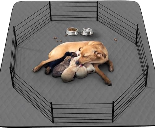 Washable Reusable Dog Pee Pads, 34"x52" Absorbent & Waterproof Puppy Training Pad for Crate, Playpen & Carpet, Large Potty Pads for Dogs, Cats & Small Pets - Image 1