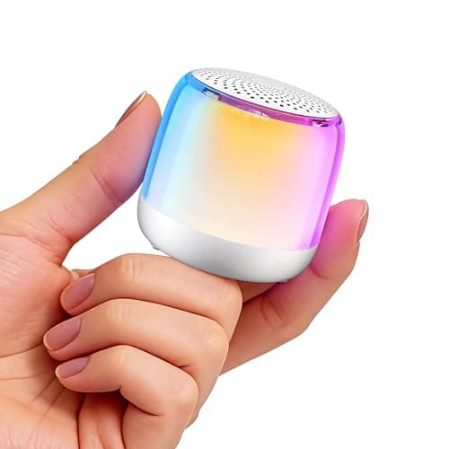 Glocusent Nano-Glow Portable Sound Machine, 35 Soothing Sounds & Night Light for Kids Adults, White Noise Sound Machine with Bluetooth, Timer, Memory, Ideal Travel Companion & Nursery Must-Have