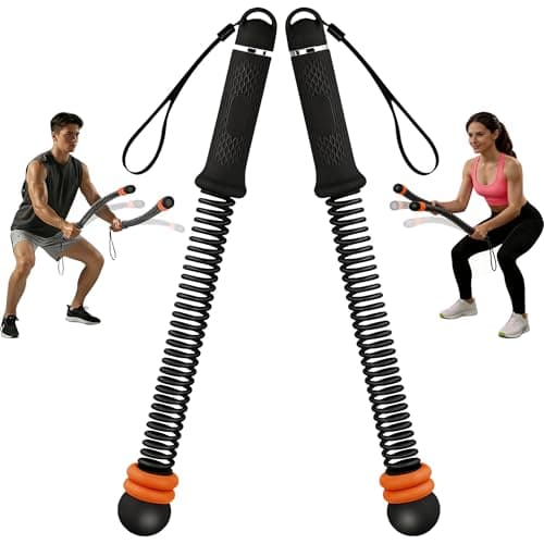 Ropeless Battle Ropes - Load-Adjustable, Slip-Resistant Design, Portable & Easy to Store | Battle Ropes for Home Gym,| Ideal for Fitness Enthusiasts, Beginners & Busy Professionals (Black) - Image 1