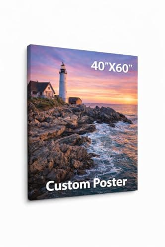 ZXDZSM Personalized Custom Canvas Prints(Unframe,40"X60"): Upload Your Image/Photo - Custom Personalized Photo to Poster Printing, Wall Art Prints - Image 1