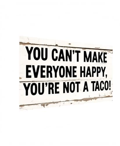 Carastora Vintage Metal Sign – Humorous Wall Decor for Kitchen, Bar, Café or Office, Retro Style Home Decoration, 8 x 12 Inches - Image 1