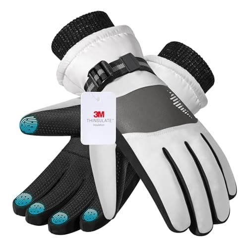 rivmount 3M Warm Winter Gloves, Cold Weather for Men Women, Thermal Touchscreen Anti-Slip Windproof, for Cycling Running Working Hiking Skiing Daily Life Outdoor Activities - Image 1