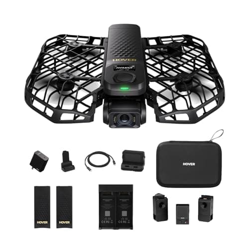 HOVERAir X1 PROMAX 8K Action Flying Camera, Foldable Drone with Camera with 42 KM/H Follow Speed, 10+ Fully Automatic Flight Modes, Fly Anywhere with OmniTerrain, SmoothCapture 2.0(Fly Joy Combo) - Image 1