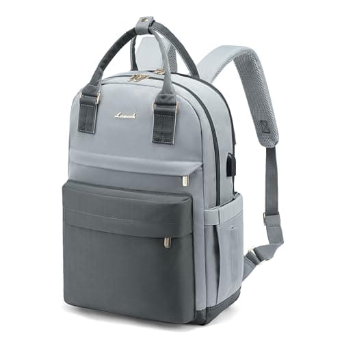 LOVEVOOK Travel Laptop Backpack Women Anti-theft Laptop Bag with USB Port Waterproof Computer Backpack for Nurse College Work - Image 1